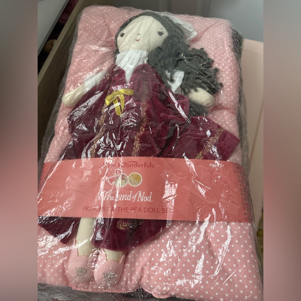 Pottery Barn kids Doll and quilt  set